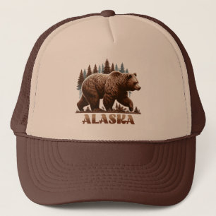 Alaska Grizzly Bear Truckerkappe