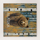 Alaska-Grizzlybär  Puzzle (Horizontal)