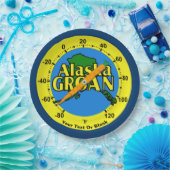 Alaska Groan Thermometer Pappteller (Party)