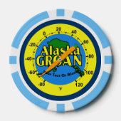 Alaska Groan Thermometer Pokerchips (Vorderseite)