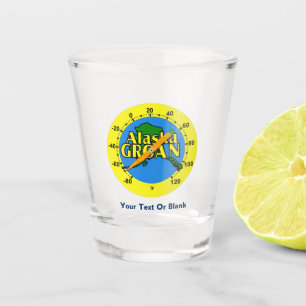Alaska Groan Thermometer Schnapsglas