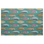 Alaska-Heilbutt-Känente Stoff (Fat Quarter (45,7 x 55,9 cm))