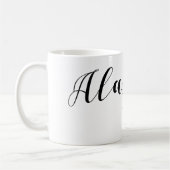 Alaska Herz Tasse, Alaskan Flag Kaffeetasse (Links)