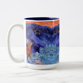 Alaska Holiday Stars Captain Cook Hotel Weihnachte Zweifarbige Tasse