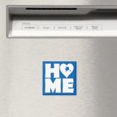 Alaska Home Heart State Friend Magnet Refrigerator (In Situ (Geschirrspüler))