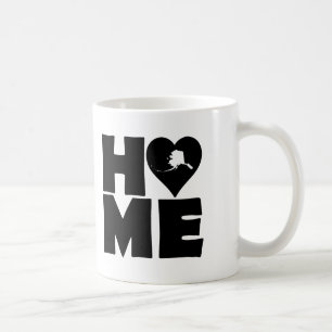Alaska Home Heart State Mug oder Travel Mug Kaffeetasse