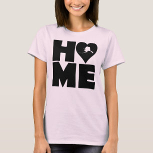 Alaska Home Herz State Tees T-Shirt