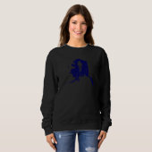 Alaska Home State Bike Cycling And Triathlon     5 Sweatshirt (Vorne ganz)