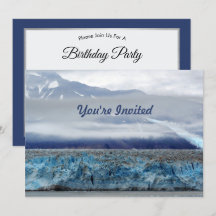 Alaska Hubbard Glacier Foto Geburtstag