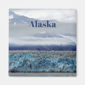 Alaska Hubbard Glacier Foto Magnet (Vorne)