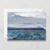 Alaska Hubbard Glacier Foto Postkarte (Vorne/Hinten)