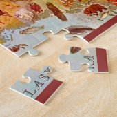 Alaska illustrierte Postkarte 8x10 Puzzle (Seite)