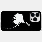 Alaska in Weiß Case-Mate iPhone Hülle (Rückseite (Horizontal))