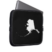 Alaska in Weiß Laptopschutzhülle (Vorne Rechts)