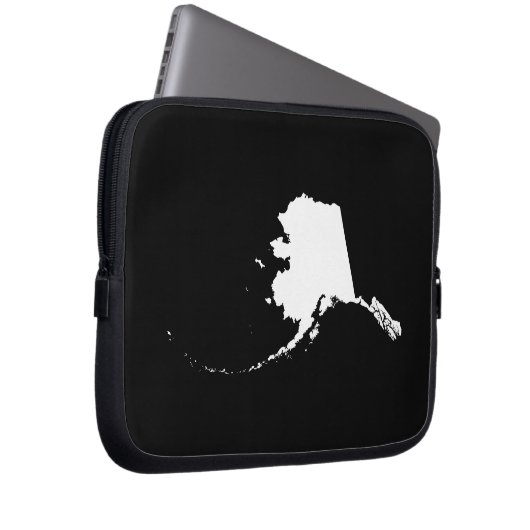 Alaska in Weiß Laptopschutzhülle (Vorne Rechts)