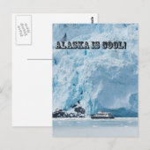 Alaska ist cool! postkarte (Vorne/Hinten)