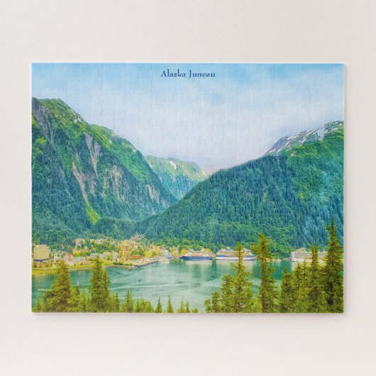 Alaska Juneau Puzzle (Horizontal)