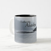 Alaska-Kaffee-Tassen - authentisches Alaska Zweifarbige Tasse (Vorderseite Links)