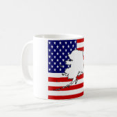 ALASKA KAFFEETASSE (Vorderseite Links)