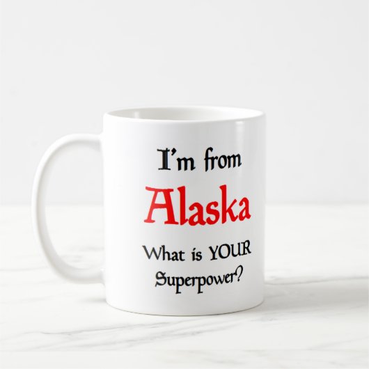 Alaska-Kaffeetasse Kaffeetasse (Links)
