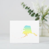 Alaska-Kälteeinbruch Postkarte (Stehend Vorderseite)