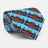 Alaska-Kampf-Fischer-Abzeichen Krawatte (Gerollt)