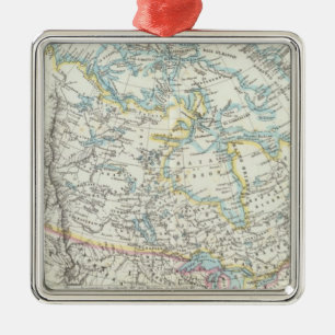 Alaska, Kanada, Grönland Ornament Aus Metall
