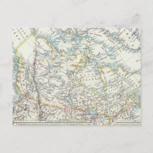 Alaska, Kanada, Grönland Postkarte