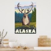 Alaska - Karibik im Freien Poster (Küche)