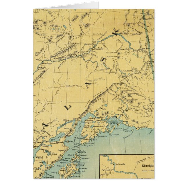 Alaska-Karte (Vorne)