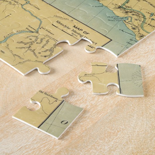 Alaska-Karte Puzzle (Seite)