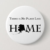Alaska kein Ort wie Zuhause Button (Vorderseite)