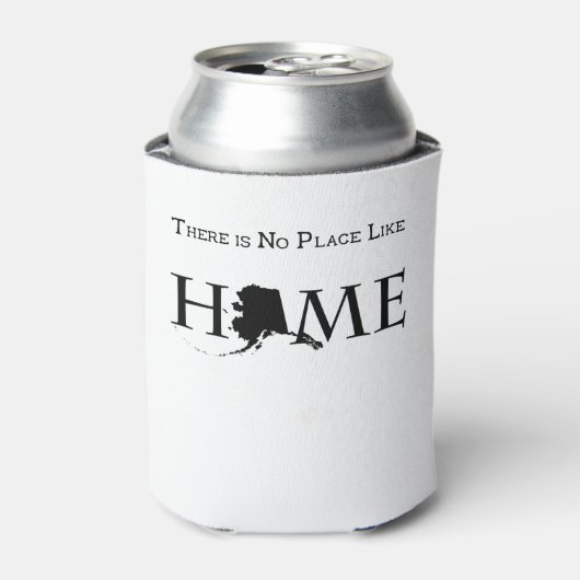 Alaska kein Ort wie Zuhause Dosenkühler (Kanne Vorderseite)