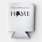 Alaska kein Ort wie Zuhause Dosenkühler (Vorderseite)