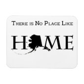 Alaska kein Ort wie Zuhause Magnet (Horizontal)