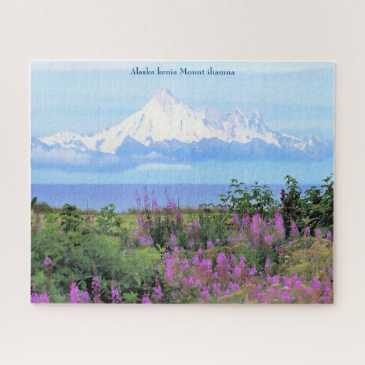 Alaska kenia Mount iliamna Puzzle (Horizontal)