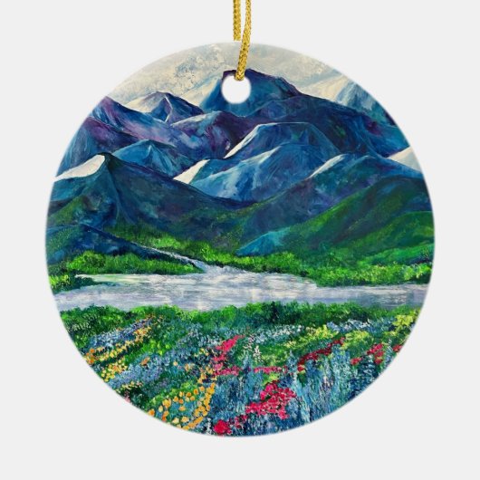 Alaska-Keramik Keramik Ornament (Vorne)