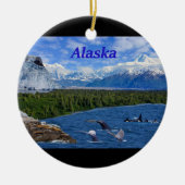 Alaska Keramik Ornament (Vorne)