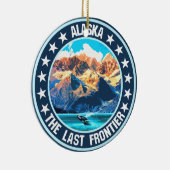 Alaska Keramik Ornament (Rechts)