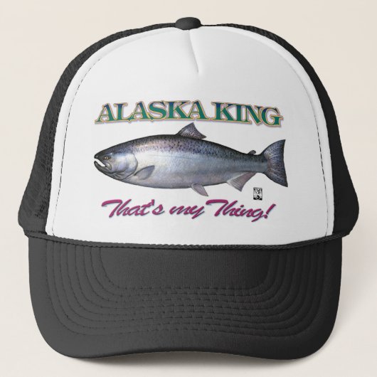 Alaska-König, der meine Sache ist! Truckerkappe (Vorderseite)
