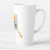 Alaska Kontur Bear and Mountains Milchtasse (Rechts)