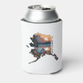 Alaska Kontur Camping Dosenkühler (Kanne Rückseite)