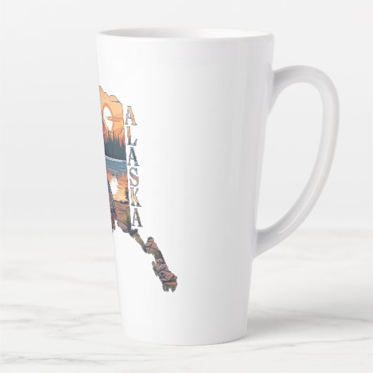 Alaska Kontur Camping Milchtasse (Rechts)