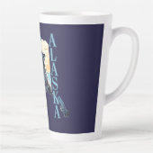 Alaska Kontur Wolf und Moon Milchtasse (Rechts)