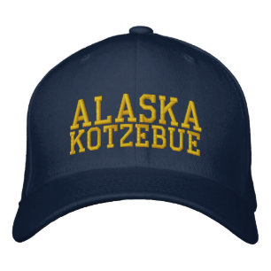 Alaska kotzebue bestickte baseballkappe