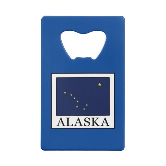 Alaska Kreditkartenflaschenöffner (Vorderseite)