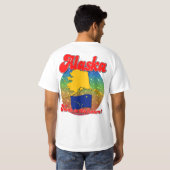 Alaska-Kreis-Shirt F/B T-Shirt (Schwarz voll)