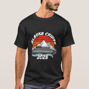 Alaska-Kreuzfahrt 2023 Alaskas Boot nach Alaska Kr T-Shirt