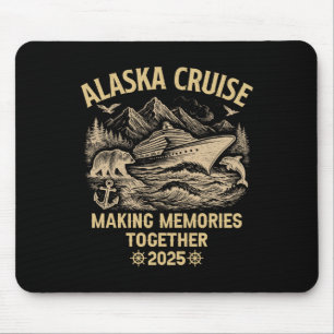 Alaska Kreuzfahrt 2025 Cruisin Together Familienur Mousepad