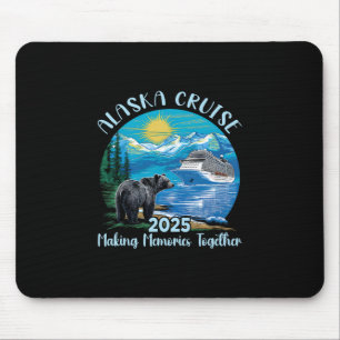 Alaska-Kreuzfahrt 2025 passende Familie Freunde Al Mousepad
